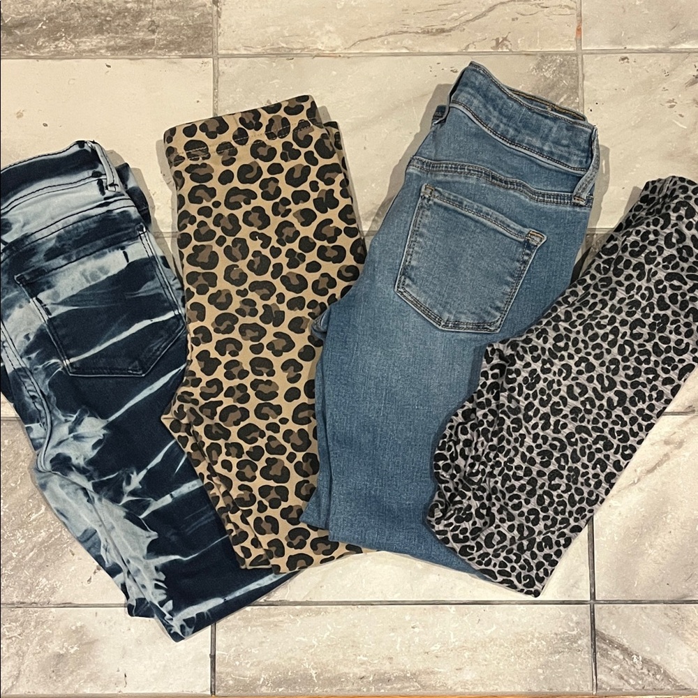 Size 8 - Kids' 4 Pants Bundle